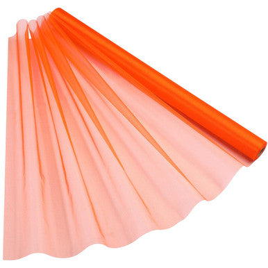 15m x 70cm Organza Roll Burnt