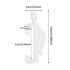 Plastic Curtain Track Runners White - 10pcs