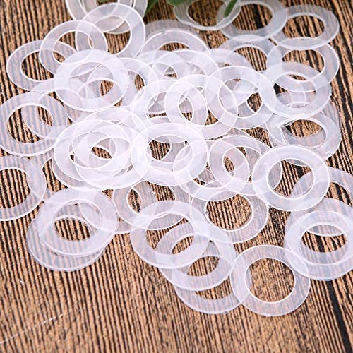 30mm/40mm Clear Plastic Washers ONLY (for Curtain Eyelets)