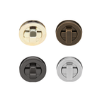 35mm Round Twist and Turn Clasp - Pack of 1