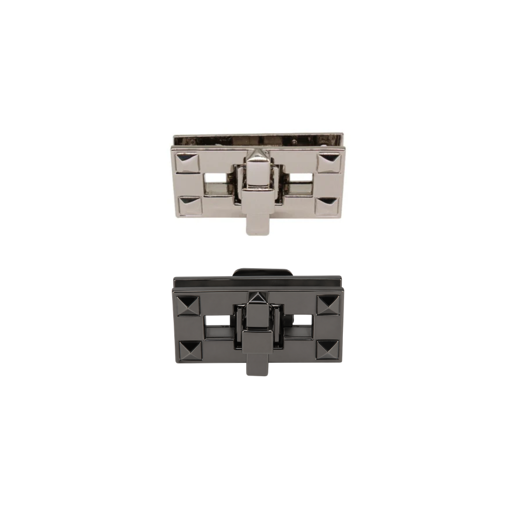 47mm x 24mm Rectangle Twist and Turn Clasp - (Pack of 1)