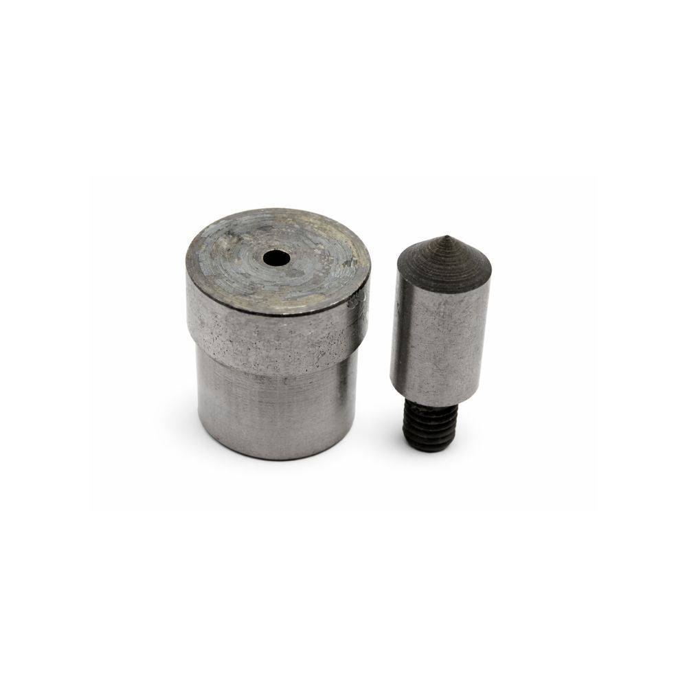 Hole Cutting Die with Silver Base for Green Machine Hand Press