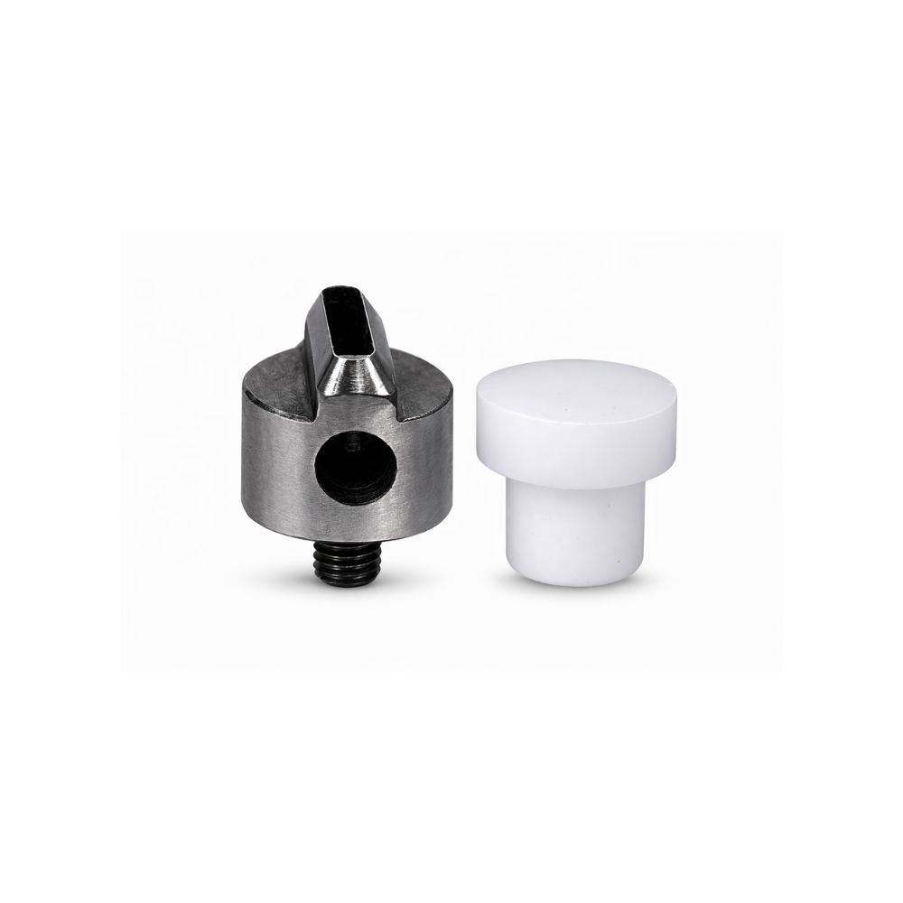 Oval Hole Cutting Die with Plastic Base for Green Machine Hand Press