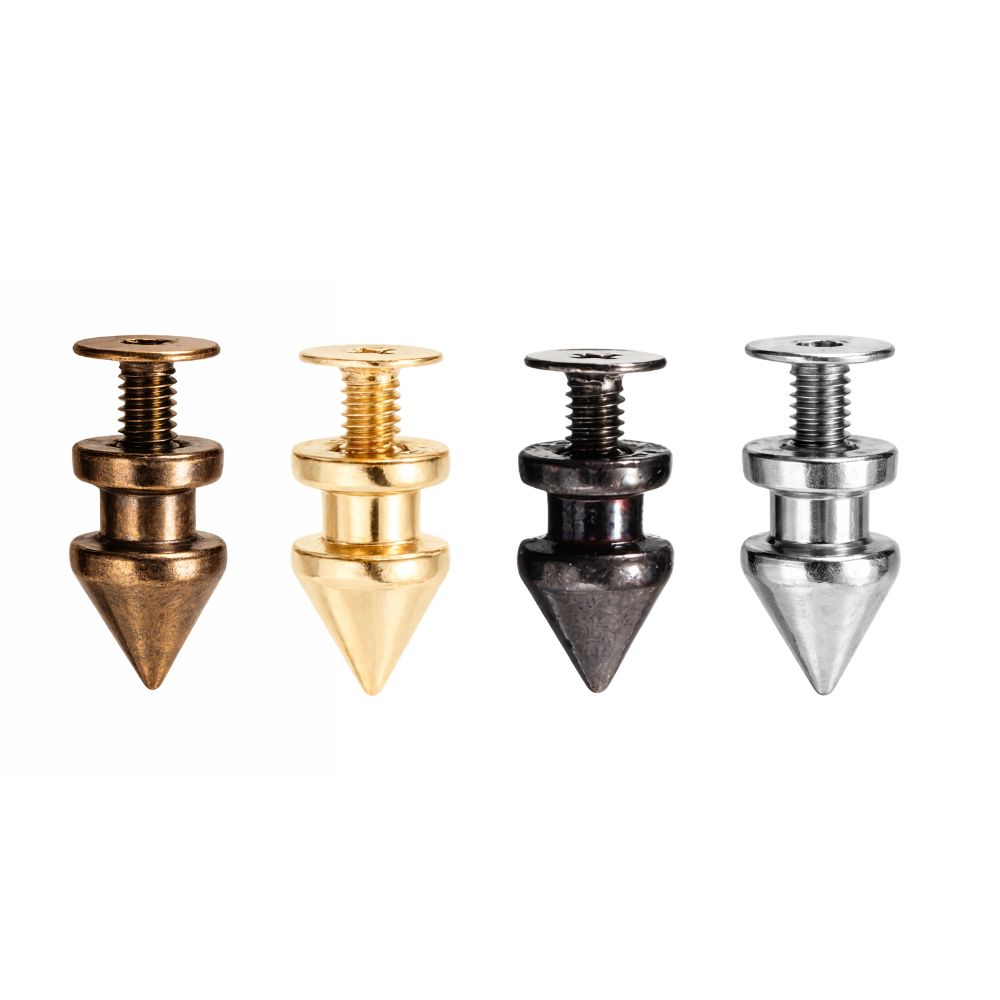 Metal Screw-Back Cone Studs (Pack of 50)