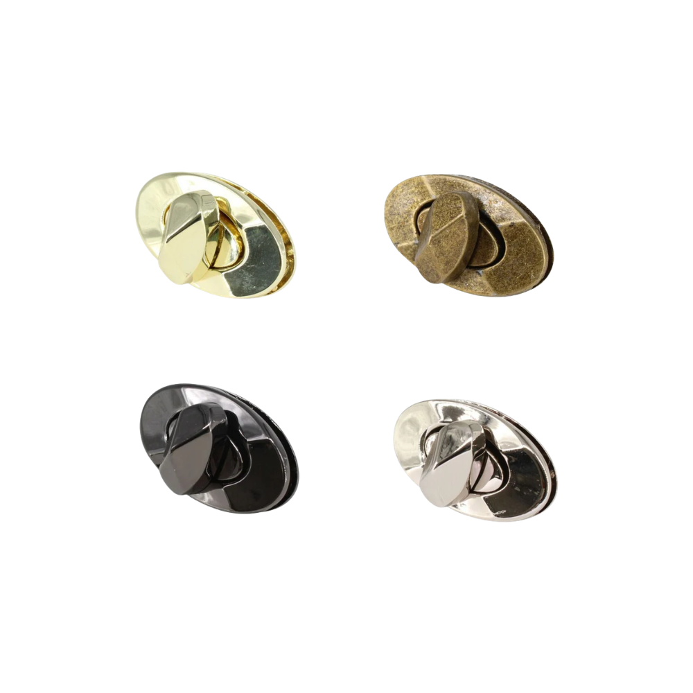 37mm Oval Twist and Turn Lock - (Pack of 1)