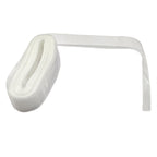 20m Organza Woven Edge Ribbon - White