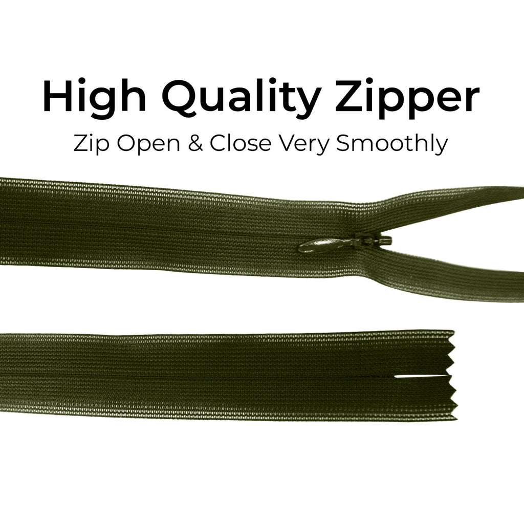 YKK Nylon Lightweight Closed End Concealed Zip