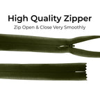 YKK Nylon Lightweight Closed End Concealed Zip