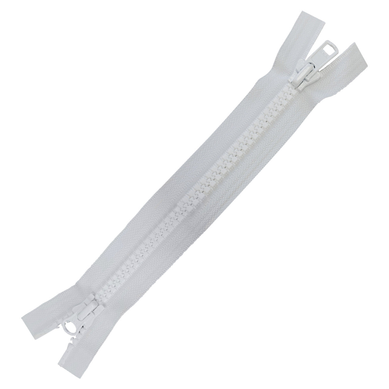 YKK Plastic Two-Way Open-End VISLON Zip, Black - 26" / 66cm