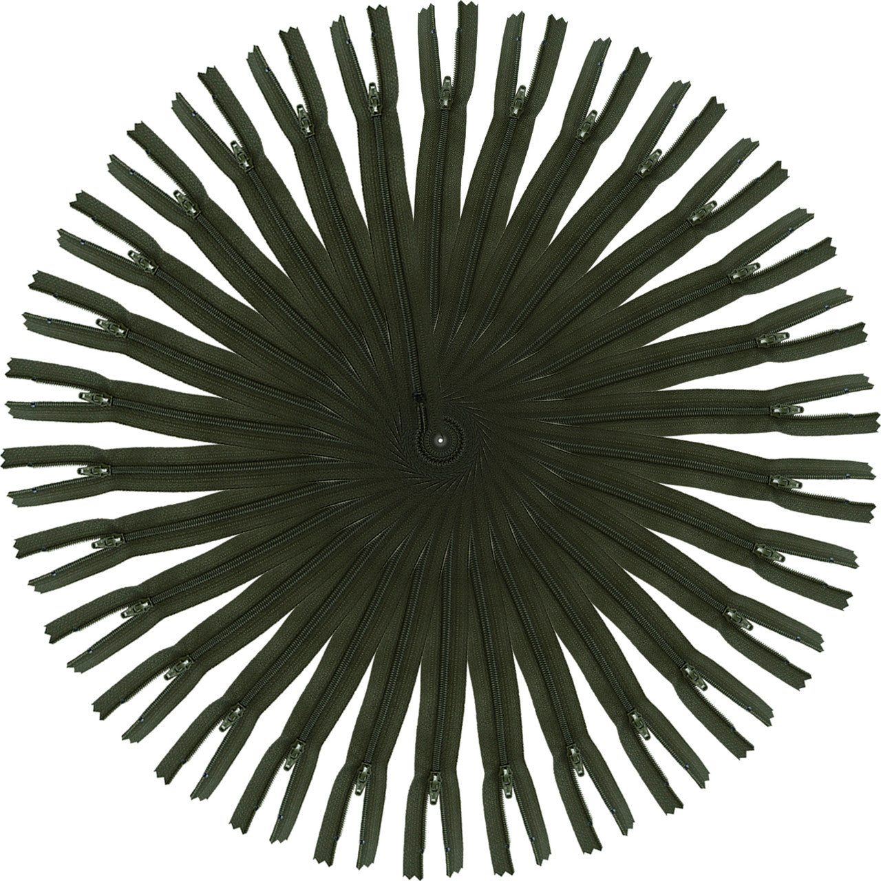 YKK Nylon Medium Weight Closed End Concealed Zip