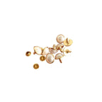 Domed Pearl Rivets (Pack of 10)