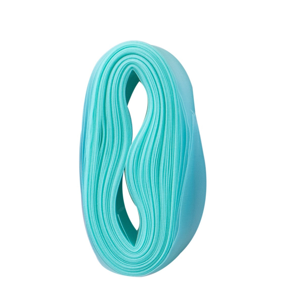 20m Organza Woven Edge Ribbon - Aqua Blue