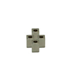 12mm Stainless Steel Rectangle Bugle Beads - (Pack of 2)