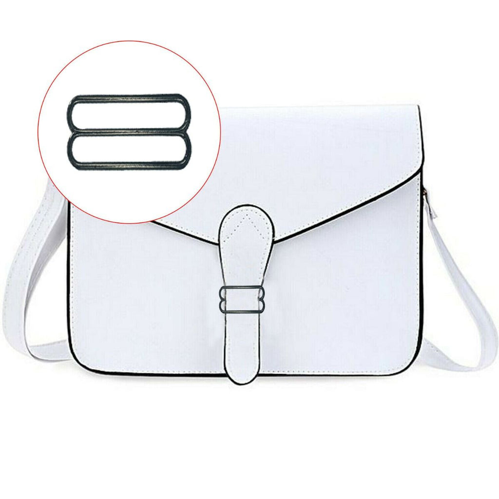 Rounded Triglide Slider Metal Buckle - (Pack of 2)