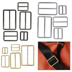 Triglide Slider Metal Buckles - (Pack of 2)