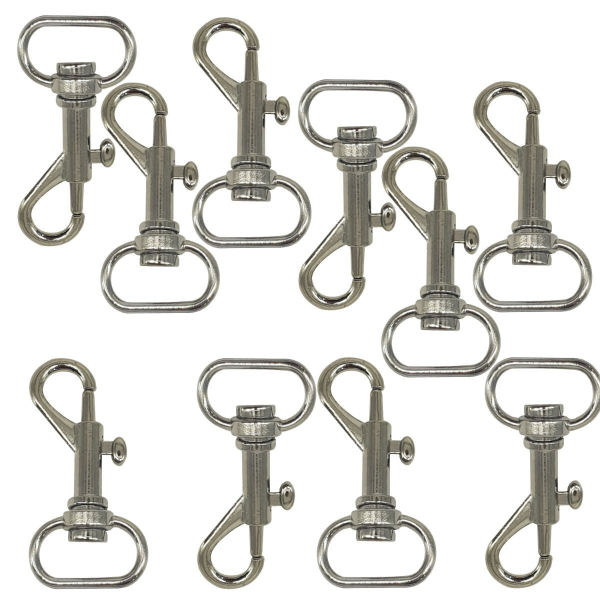Swivel Lobster Clasp with D-Ring - (Pack of 1)