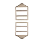 Brass Triglide Slider Buckle - (Pack of 2)