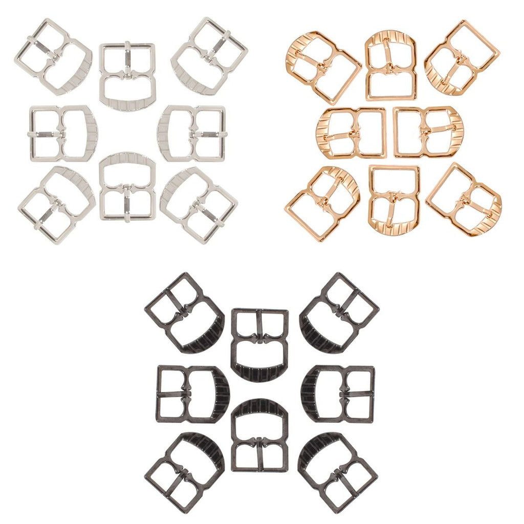 17mm Metal Single Prong Buckle - (Pack of 2)