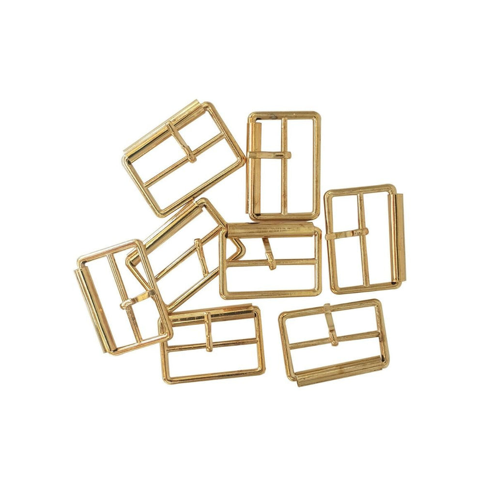 Metal Single Pin Roller Buckles - (Pack of 2)