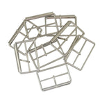 Metal Single Pin Roller Buckles - (Pack of 2)