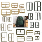 Metal Single Pin Roller Buckles - (Pack of 2)