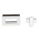 18mm x 30mm Rectangle Twist and Turn Clasp