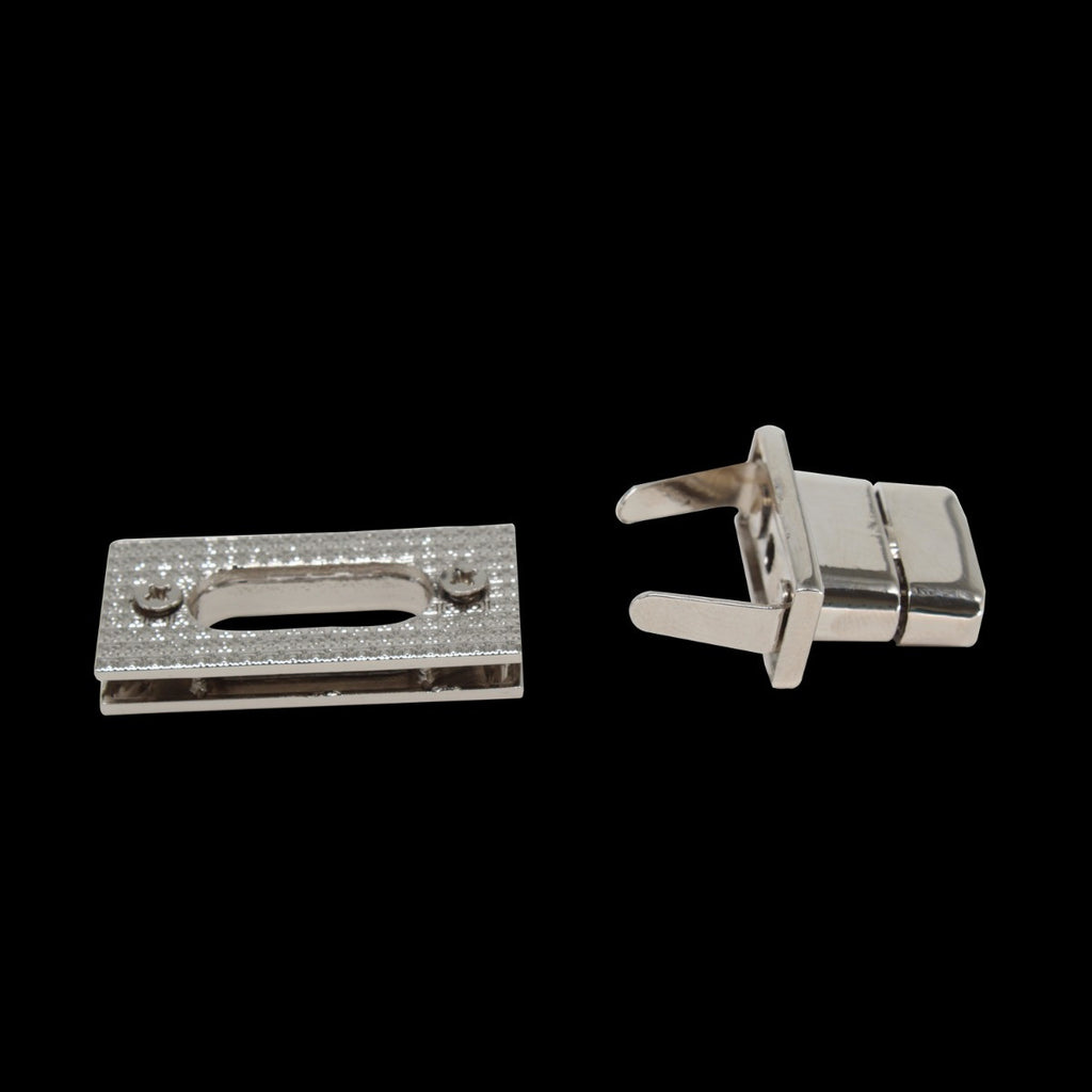 17mm x 35mm Rectangle  Twist and Turn Clasp