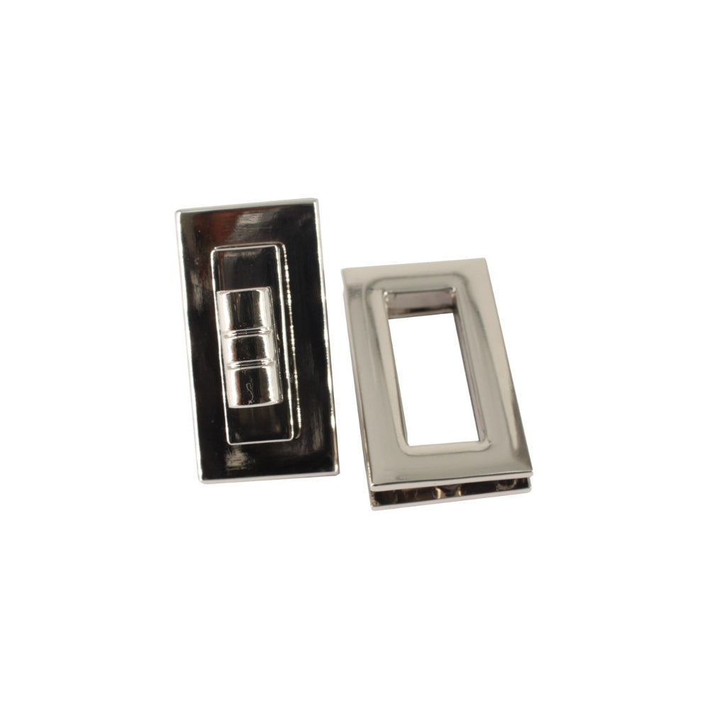 22mm x 40mm Rectangle  Twist and Turn Clasp