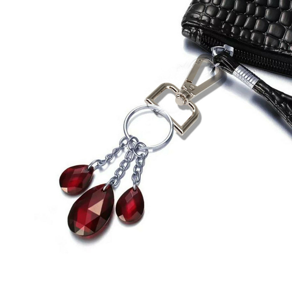 Swivel Lobster Clasp Keyring Fastener Hook with D-Ring (Pack of 1)