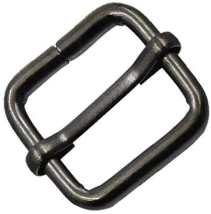 20mm Metal Gunmetal Triglide Slider Bar Buckle - (Pack of 2)