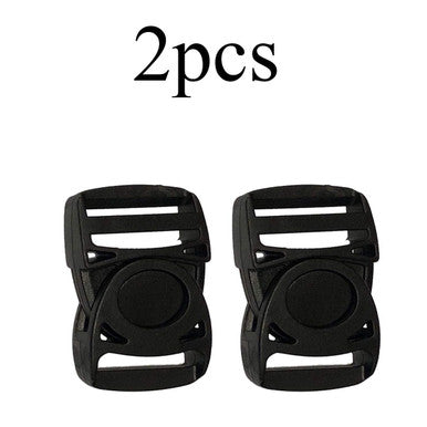 25mm Plastic Quick Release Buckles - (Pack of 2)
