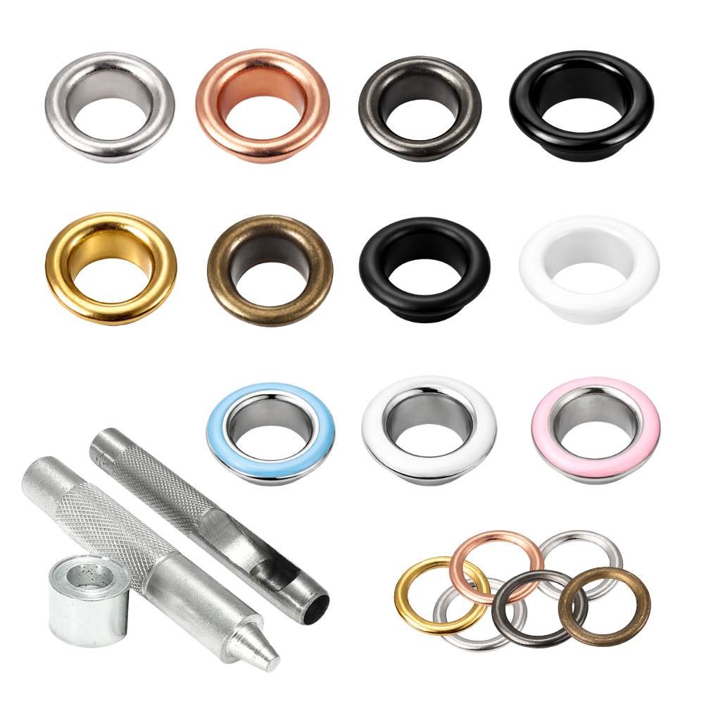 Eyelets with Tool Set - (Pack of 100)