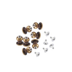 Diamante Studded Chicago Rivets (Pack of 100)