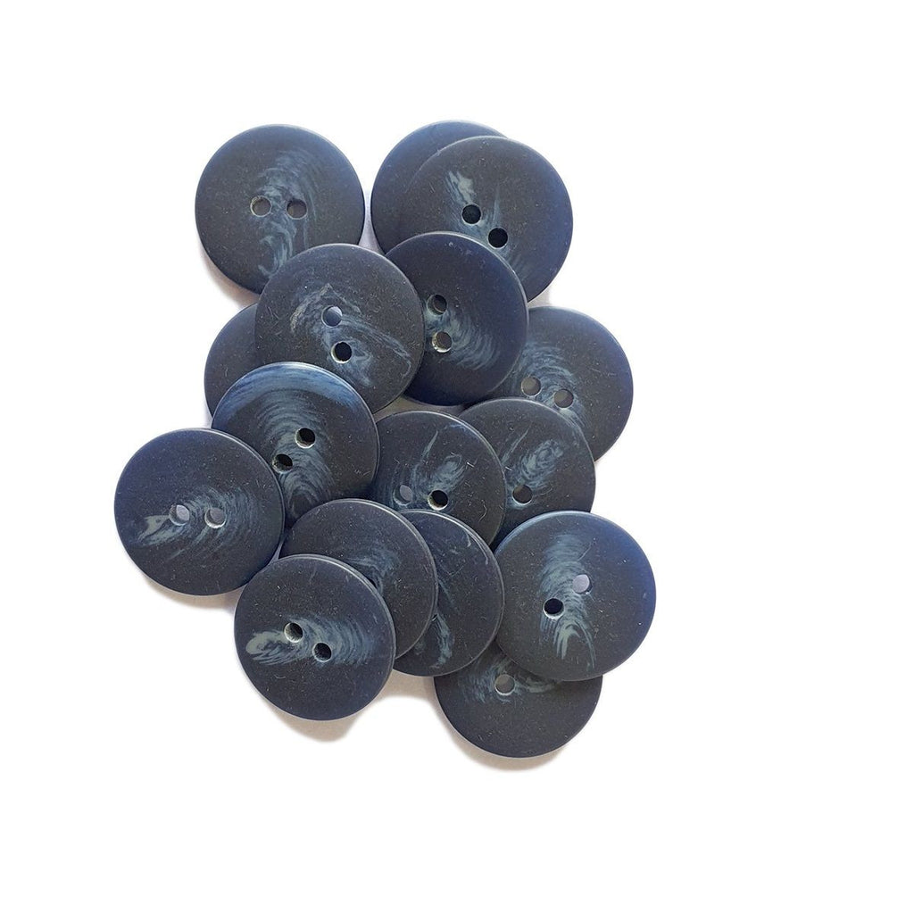 Round Swirl Plastic Buttons (Pack of 10)