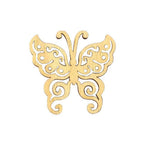 4cm Wooden Butterfly Embellishment - (Pack of 10)