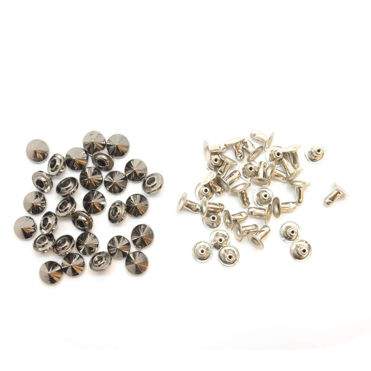 Brass Cone Shaped Studs with Hand Tool - (Pack of 100)