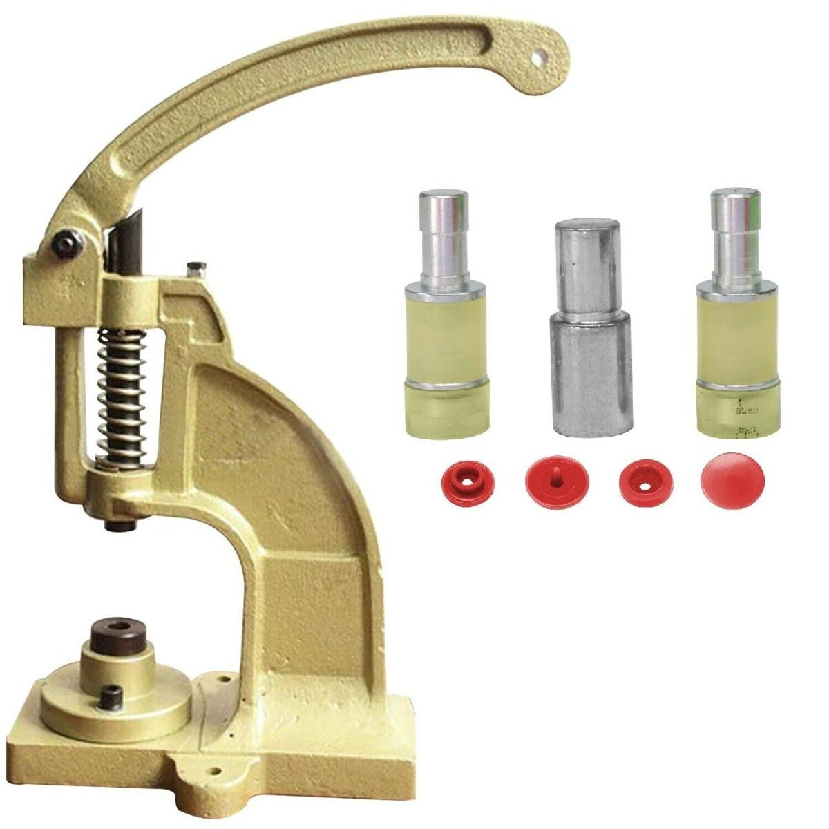 DK-98 Hand Press Machine with KAM Snap Fixing Die Set