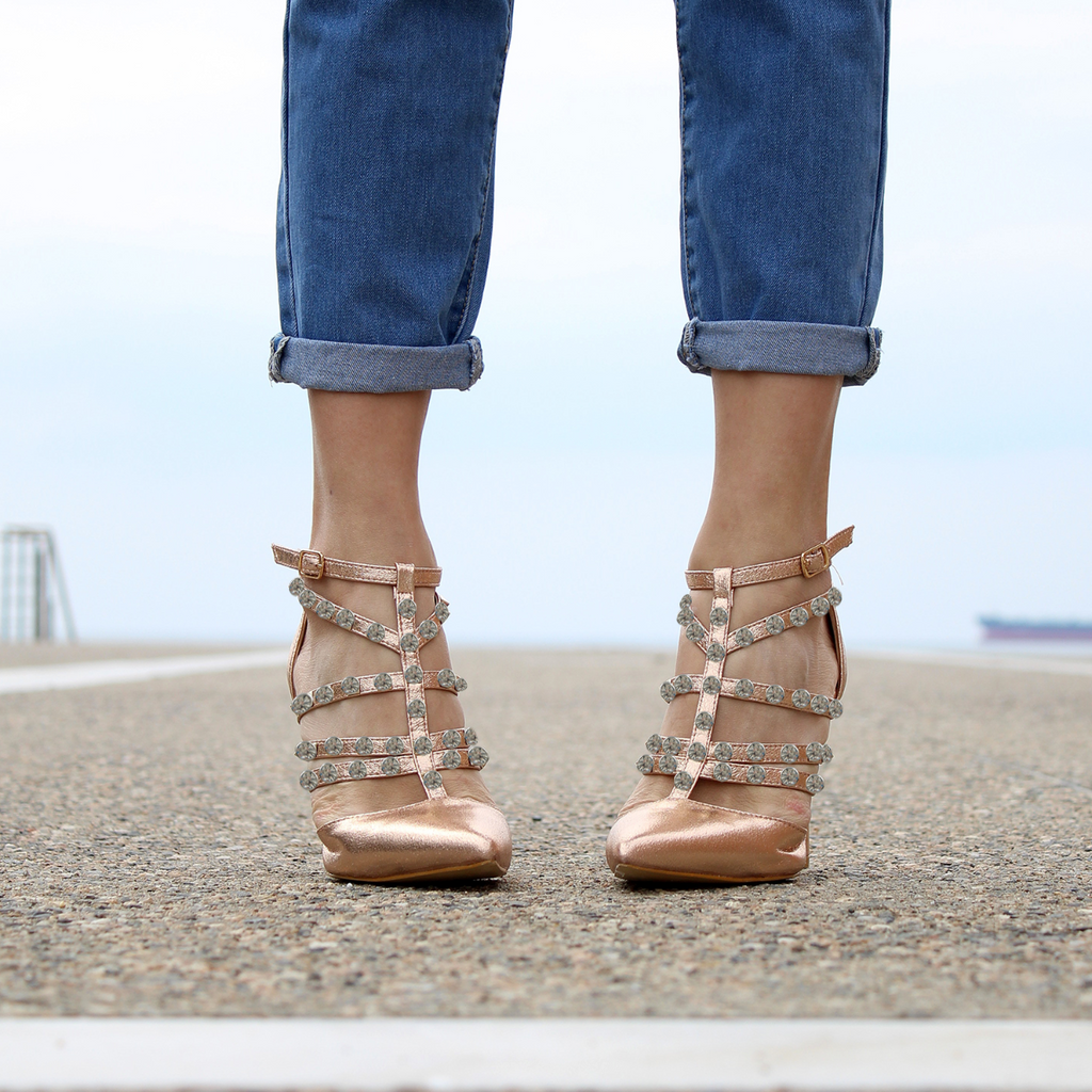 Diamante Rivets with 2 Part Hand Tool  - (Pack of 10)