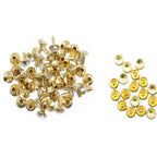Diamante Rivets with 2 Part Hand Tool  - (Pack of 10)
