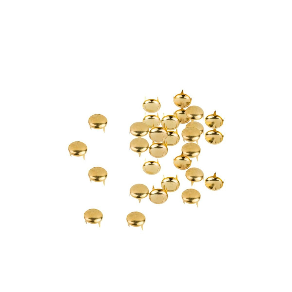 Iron Dome Head Punk Studs Rivets with Hand Tool - (Pack of 100)