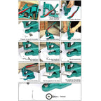 The Green Machine Hand Press® with Pyramid Press Stud Die Set