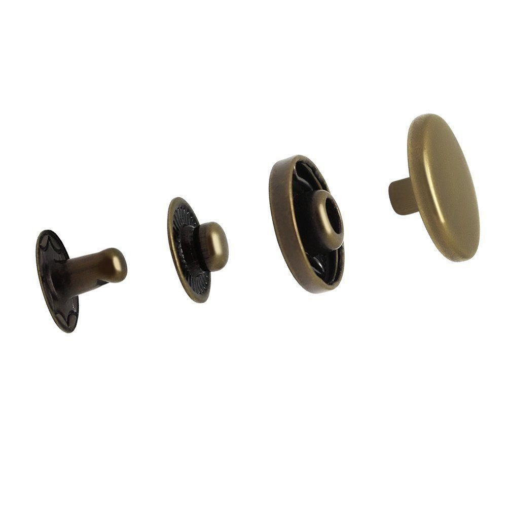 S Spring Press Studs with Fixing Hand Tool - (Pack of 10)