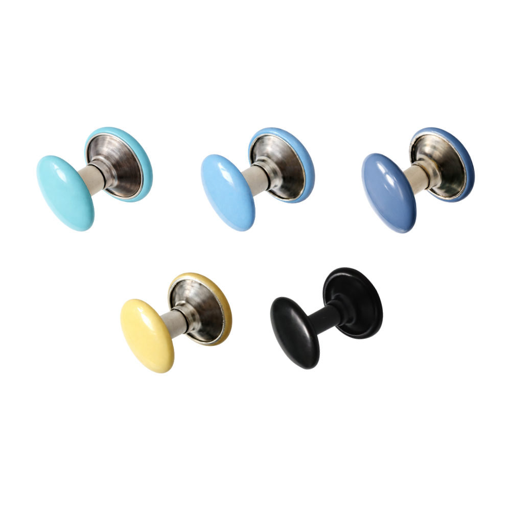 10mm Double Cap Tubular Rivets - Pack of 100