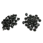 10mm Double Cap Tubular Rivets (Pack of 100)