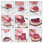 Double Cap Rivets Fixing Hand Tool