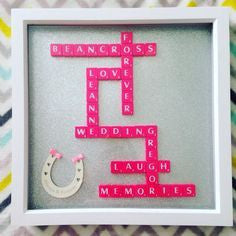 A-Z Plastic Tiles with Score Numbers