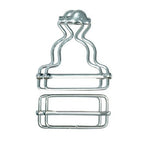 30mm Dungaree Buckles with Slider Clips (Pack of 2) - Silver