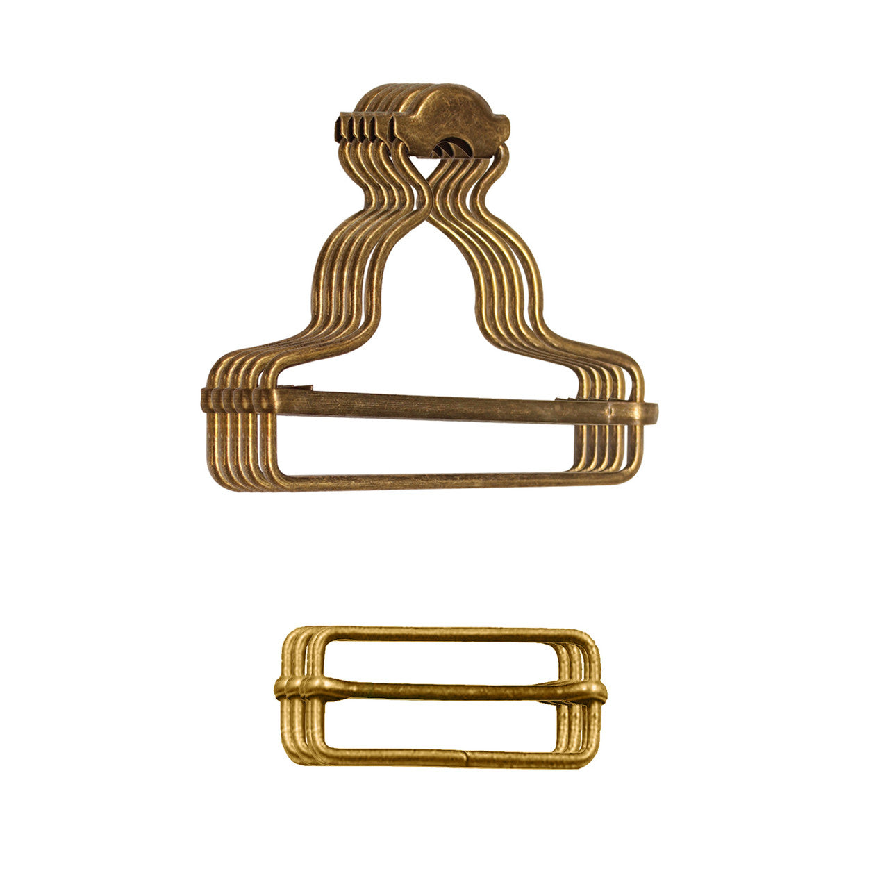 Dungaree Buckles with Slider Clips - (2 Sets)