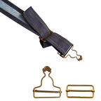 Dungaree Buckles with Slider Clips - (2 Sets)