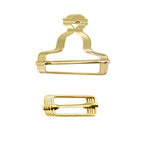 Dungaree Buckles with Slider Clips - (2 Sets)